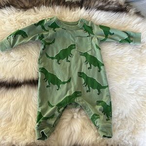 Yea Collection T-Rex Dinosaur 🦖 Romper, Size 0-3 Months